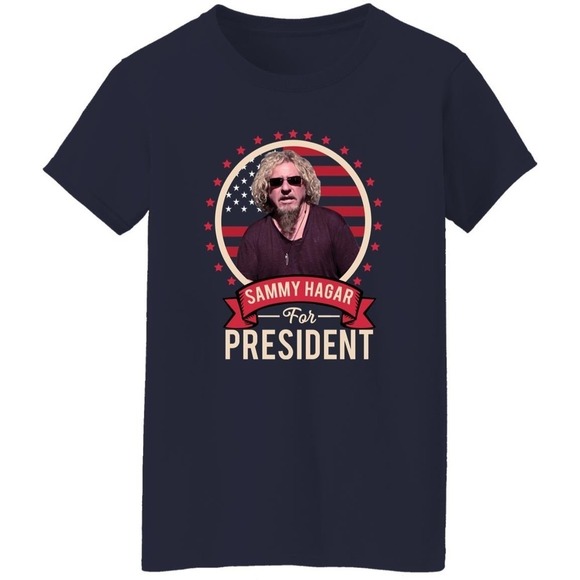 Other - Sammy Hagar For President Shirt Black Unisex Tshirt Gift For Rock Fan